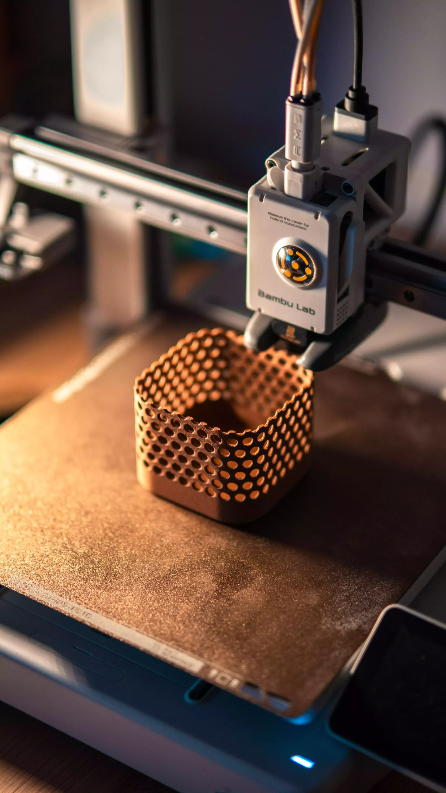 Réalisation d'un panier sur imprimante 3D